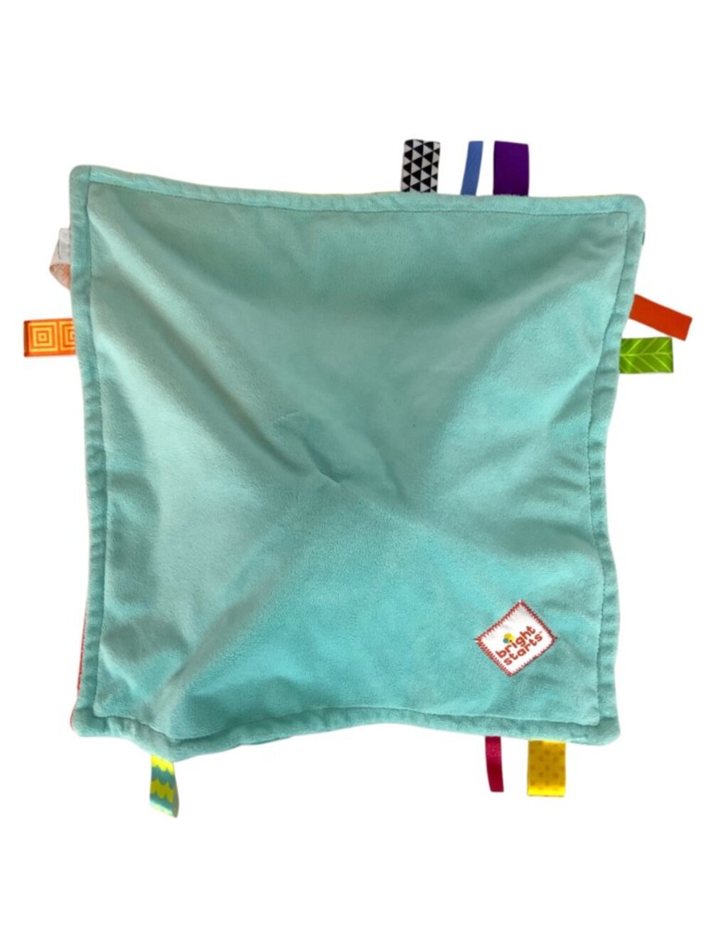 Bright Starts Taggies Lion Lovey Security Blanket Babies Polyester Multi-Color - Picture 7 of 10